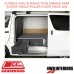 OUTBACK 4WD INTERIOR TWIN DRAWER REAR ACCESS SINGLE ROLLER FLOOR HIACE VAN